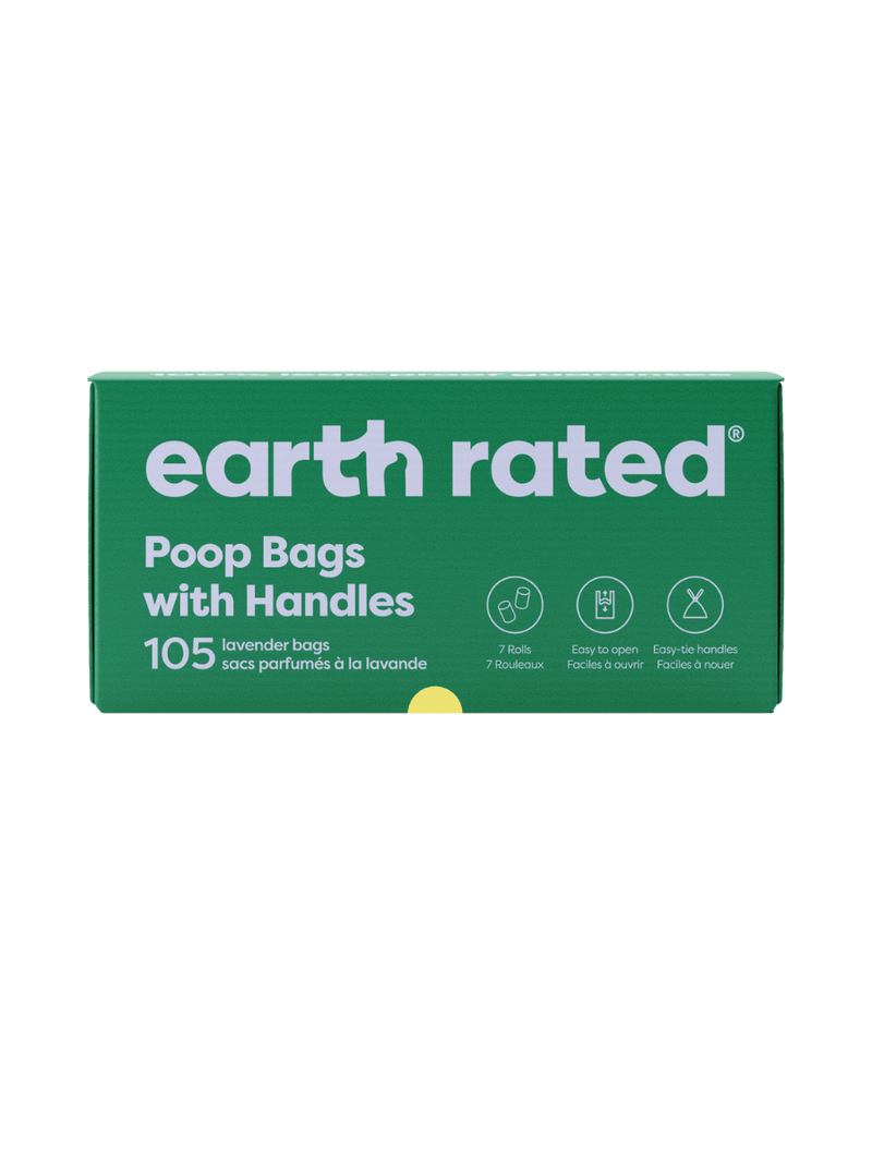 Dog Poop Bags With Handles on a Roll N4